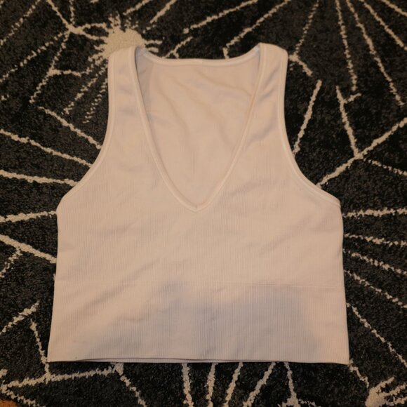 Athleta Aurora Seamless Crop Rib Tank - Picture 2 of 5